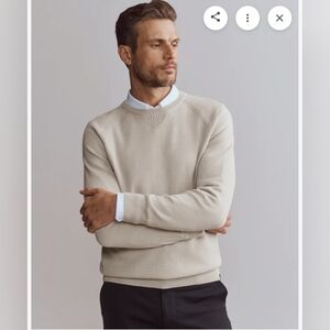 Rhone - Dubliner Crewneck Sweater - Stone